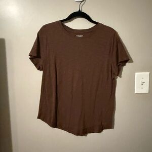 Old Navy Brown Short Sleeve Tee